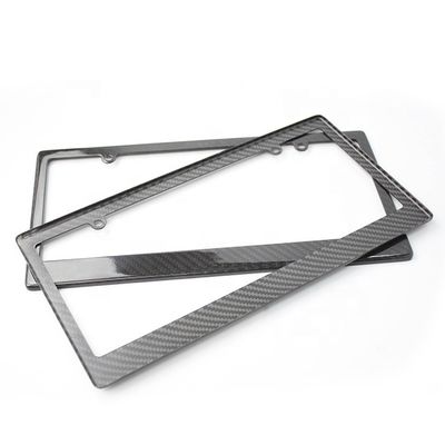 Bmw Audi Kohlefaser-Kennzeichenrahmen Slim Line Autokennzeichenhalter