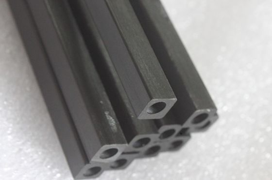 10 mm 20 mm Karbonfaser Quadratrohr rund im Inneren