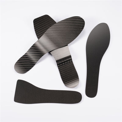 Fuß-Kohlenstofffaser-Schuheinlage Steifschuh-Einsatz Schnittschuh-Mittensule Für Sportschuhe