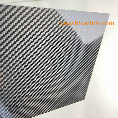 Hochtemperatur geschmiedetes Carbonfaser-Blattgewebe 2,0 mm 5,0 mm