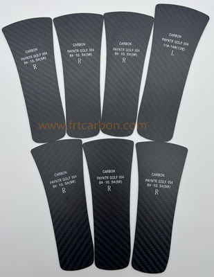 Karbonfaser-Schuhsohlen für Fußballspiel 3k Twill Matte Karbonfaserplatte 1,0 mm 0,8 mm