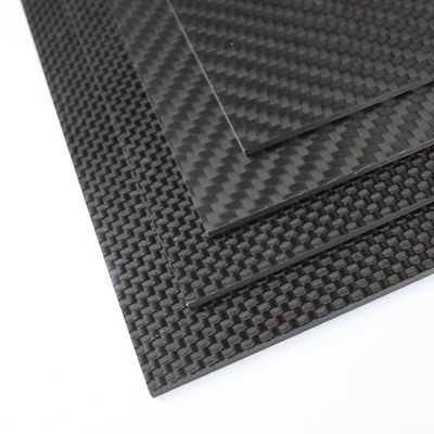 3k Carbonfaserblech 3 mm Dicke 1 4 &quot; 1,5 mm Glanz Matte Plain Twill Gewebt