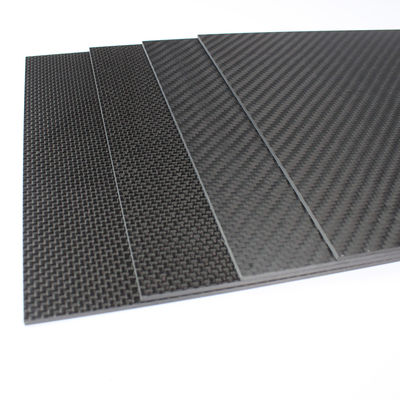 3k Carbonfaserblech 3 mm Dicke 1 4 &quot; 1,5 mm Glanz Matte Plain Twill Gewebt