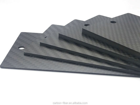 Fabrik meistverkauftes 3mm 3k-laminiertes Carbonfaserblech in Carbonfasergewebe 200*300mm