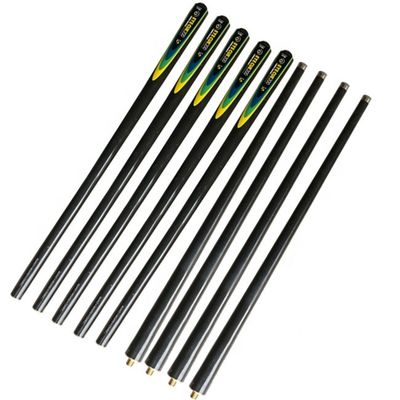 6mm 10mm Quadrat Carbon Fiber Tube Pool-Zeichen Hohe Festigkeit Billard-Zeichen für Clubmitglieder