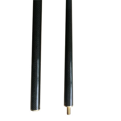 6mm 10mm Quadrat Carbon Fiber Tube Pool-Zeichen Hohe Festigkeit Billard-Zeichen für Clubmitglieder