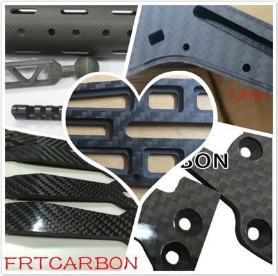 Dienstleistung zum Schneiden von Carbonfaserplatten Cnc Carbonfaser für Carbon Drone Frame Rc Auto