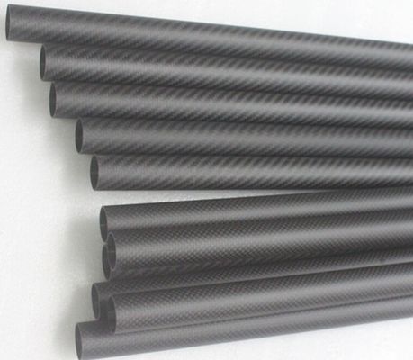 2m 20mm 3k Kohlenstofffaserröhre Kohlenstofffaser Fahrradrahmen Rohr Kohlenstoff Weipi Boot Paddel Griffe Pole