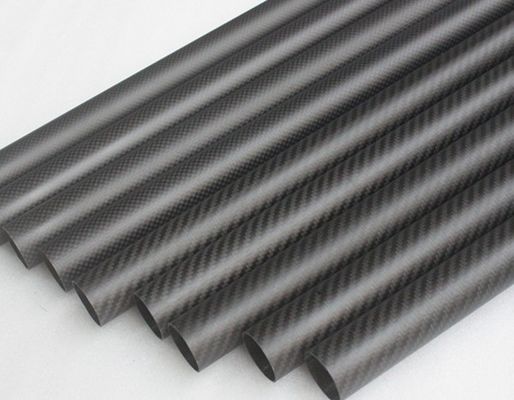 2m 20mm 3k Kohlenstofffaserröhre Kohlenstofffaser Fahrradrahmen Rohr Kohlenstoff Weipi Boot Paddel Griffe Pole