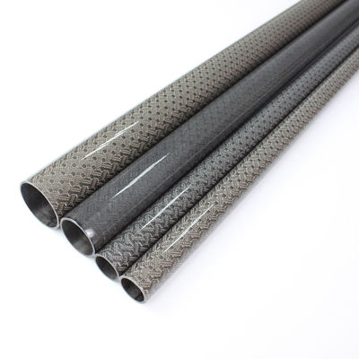 2 Zoll 1,25 &quot;2,5 Kohlenstofffaser Tube Fiber Pole Kohlenstofffaser Pole Gewölbe Pole 12x10x1000mm