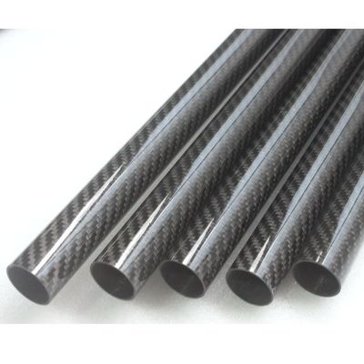 3 4&quot; 3 8&quot; 3k Carbonfaserröhre 10mm 12mm 15mm 18mm 22mm 30mm 40mm 50mm