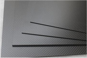 500mm X500mm Matte Plain 3K-Kohlenstofffaserplatte für Quad Frame