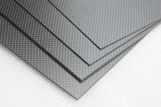 500mm X500mm Matte Plain 3K-Kohlenstofffaserplatte für Quad Frame