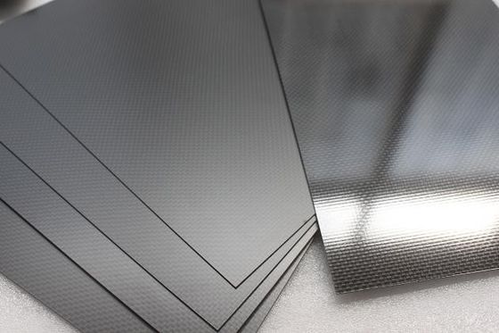 400 mm X 500 mm Großproduktion 3K-Platt-Glanz-Kohlenstofffaser-Panel