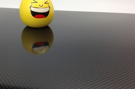 500X600mm Leichtgewicht und hohe Festigkeit 3K Plain Glossy Carbon Fiber Board