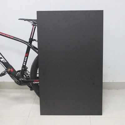600*1000mm Hochfestigkeit 3K-Platt-Glanz-Kohlenstofffaser