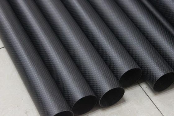 1 &quot; 1 1 4 &quot; 1 2 Zoll 3K Twill Matte oder Glanz Carbonfaser Rohre 32mm 35mm 36mm 38mm 40mm