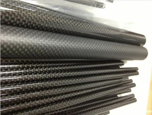 Leichtgewichts kleine OD-Runde Kohlenstofffaserrohre 6mm 7mm 8mm 10mm 12mm 13mm