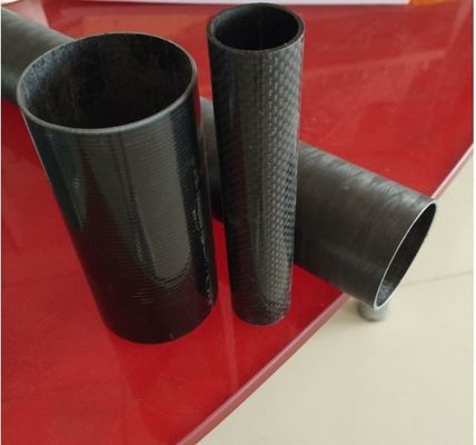 1.5&quot; 1 2&quot; ID/OD Anpassung von Hochtemperatur-Kohlenstofffaserrohr 1000mm 500mm 330mm Länge