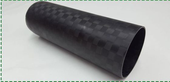 1.5&quot; 1 2&quot; ID/OD Anpassung von Hochtemperatur-Kohlenstofffaserrohr 1000mm 500mm 330mm Länge
