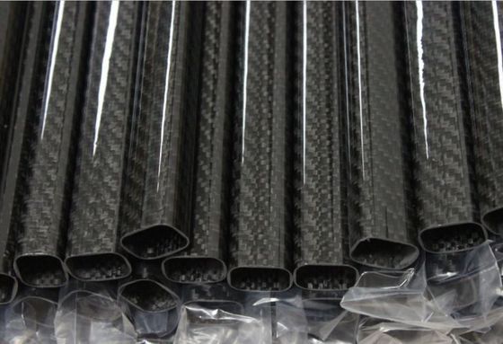 10 mm Quadratrohr aus Kohlenstofffaser 20 mm Warmdruckguss