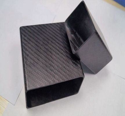 10 mm Quadratrohr aus Kohlenstofffaser 20 mm Warmdruckguss